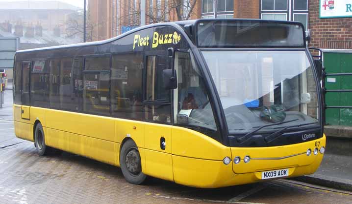 Fleet Buzz Optare Versa 67